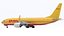 DHL 배달 세미 트레일러 보잉 737 컬렉션