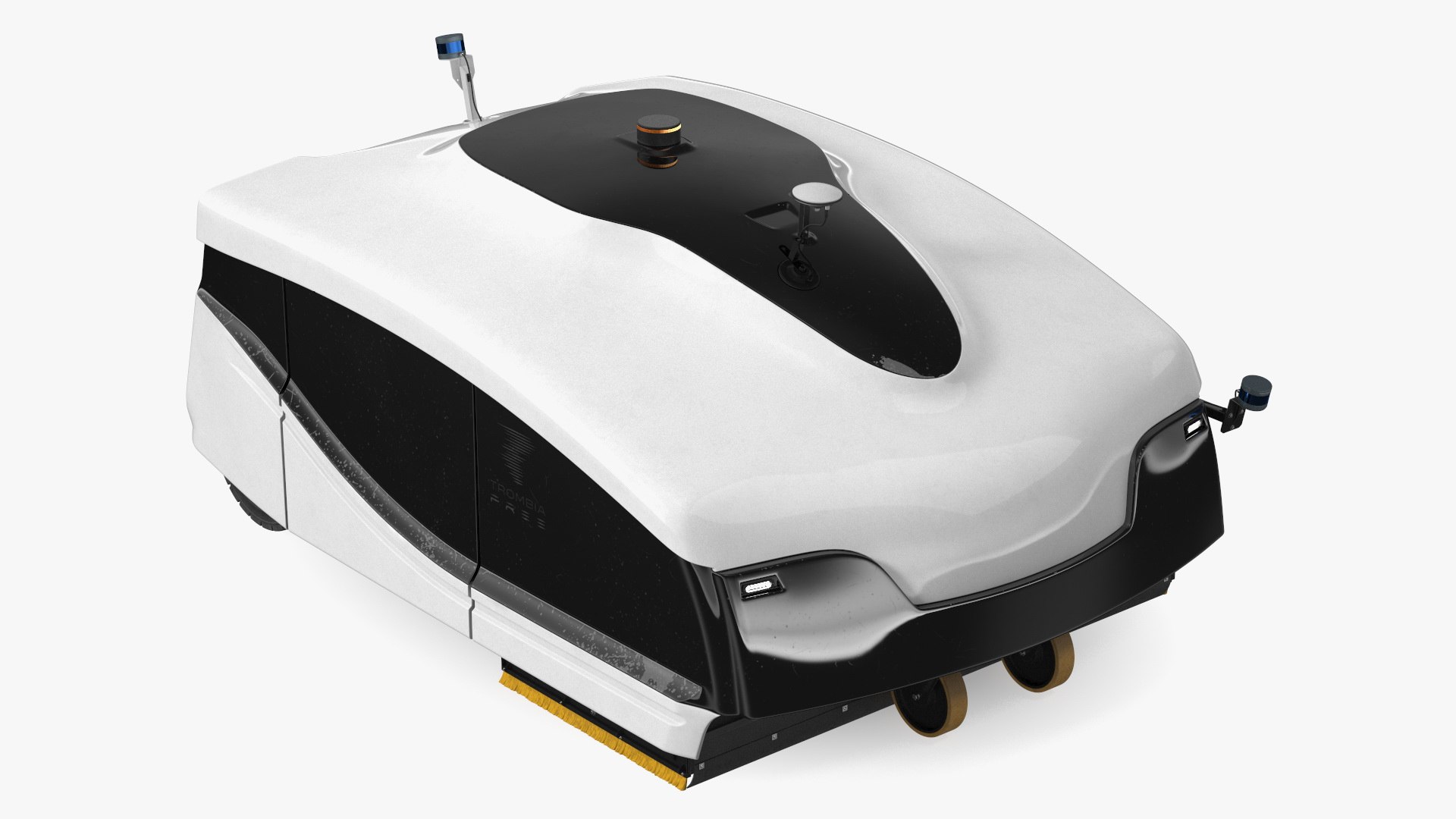Autonomous Electric Sweeper Trombia Free 3D model preview