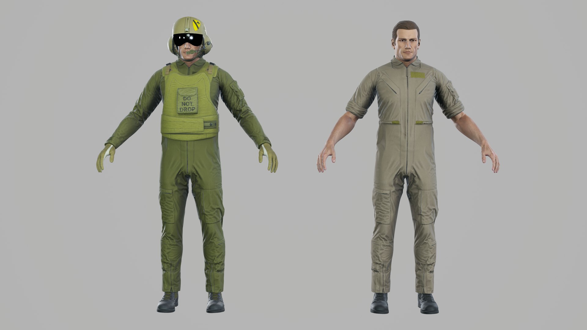 Pilot 3D model https://p.turbosquid.com/ts-thumb/fS/BDrFY0/Xt/apose/png/1734357140/1920x1080/fit_q87/ee280eee148a08ee2c3c4066974dace5723cfabe/apose.jpg