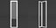 3D French window model