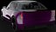 Generic Electric Sedan Bestia purple 3D model