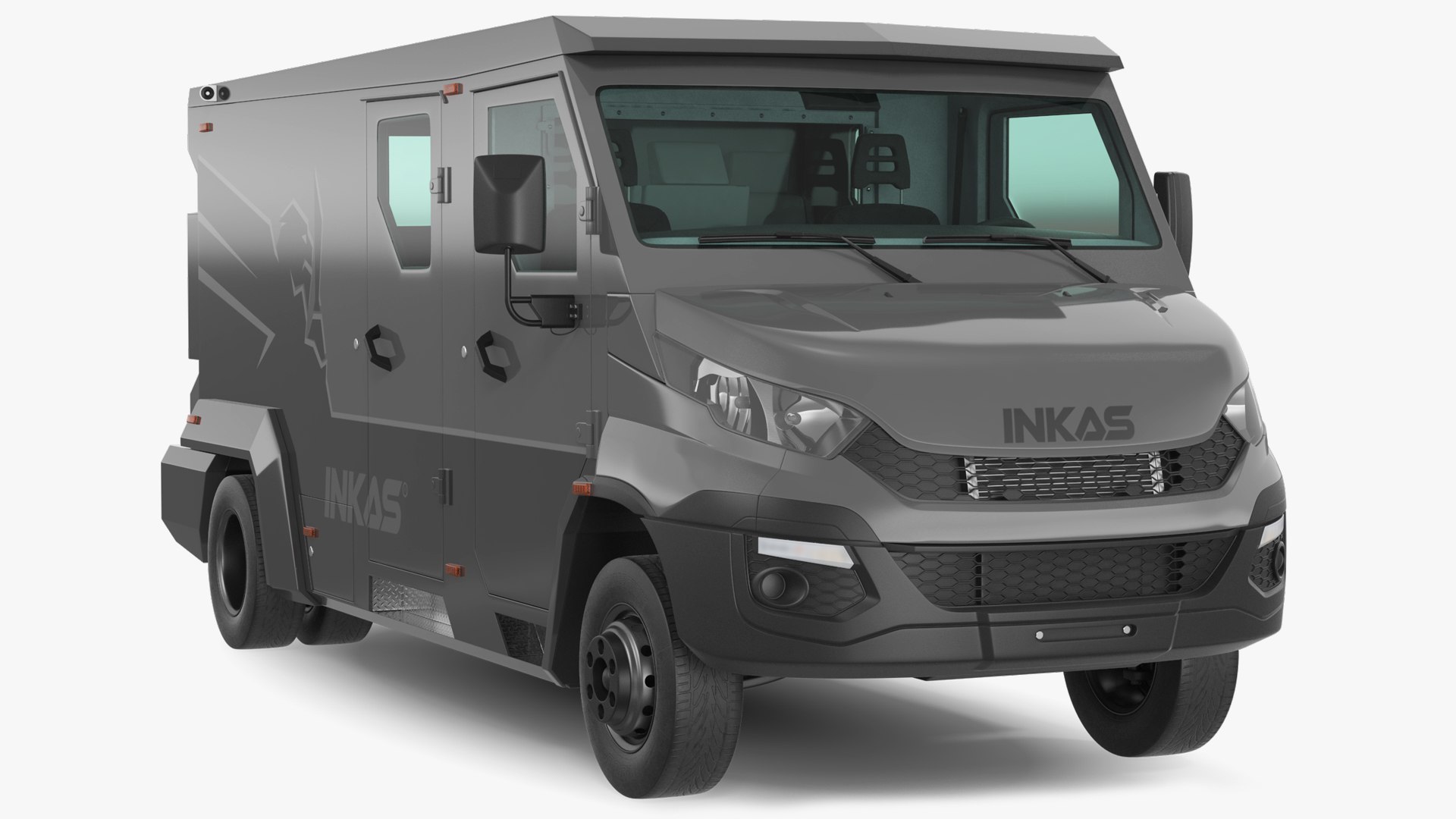 INKAS Armored Vehicle 3D model preview