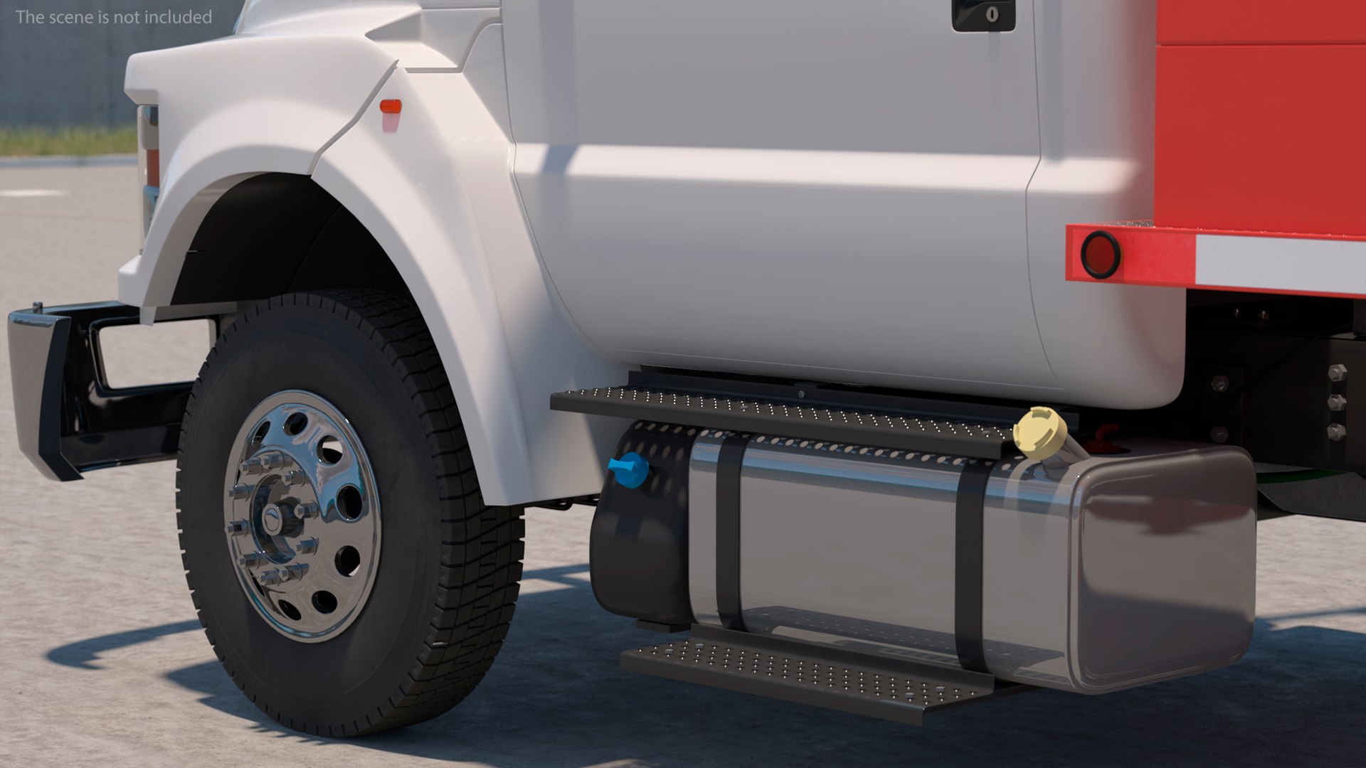 3D Mobile Drill Truck Mounted Rig Red - TurboSquid 2310831