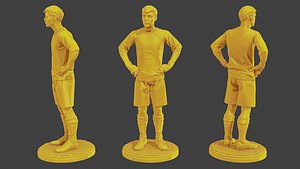 3D Soccer Player SP 018 model