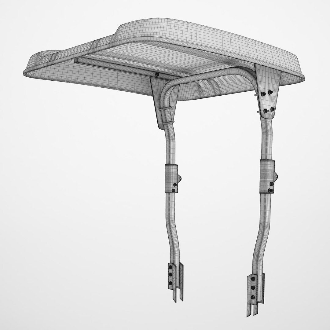 Riding Lawn Mowers Roof 02 3D Model - TurboSquid 1919940
