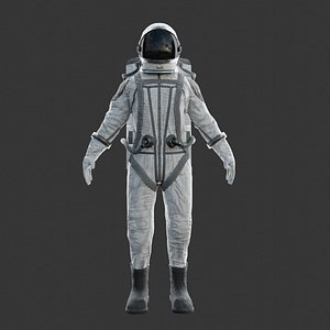 SpaceSuit - Astronaut -  Sci Fi - ready for game
