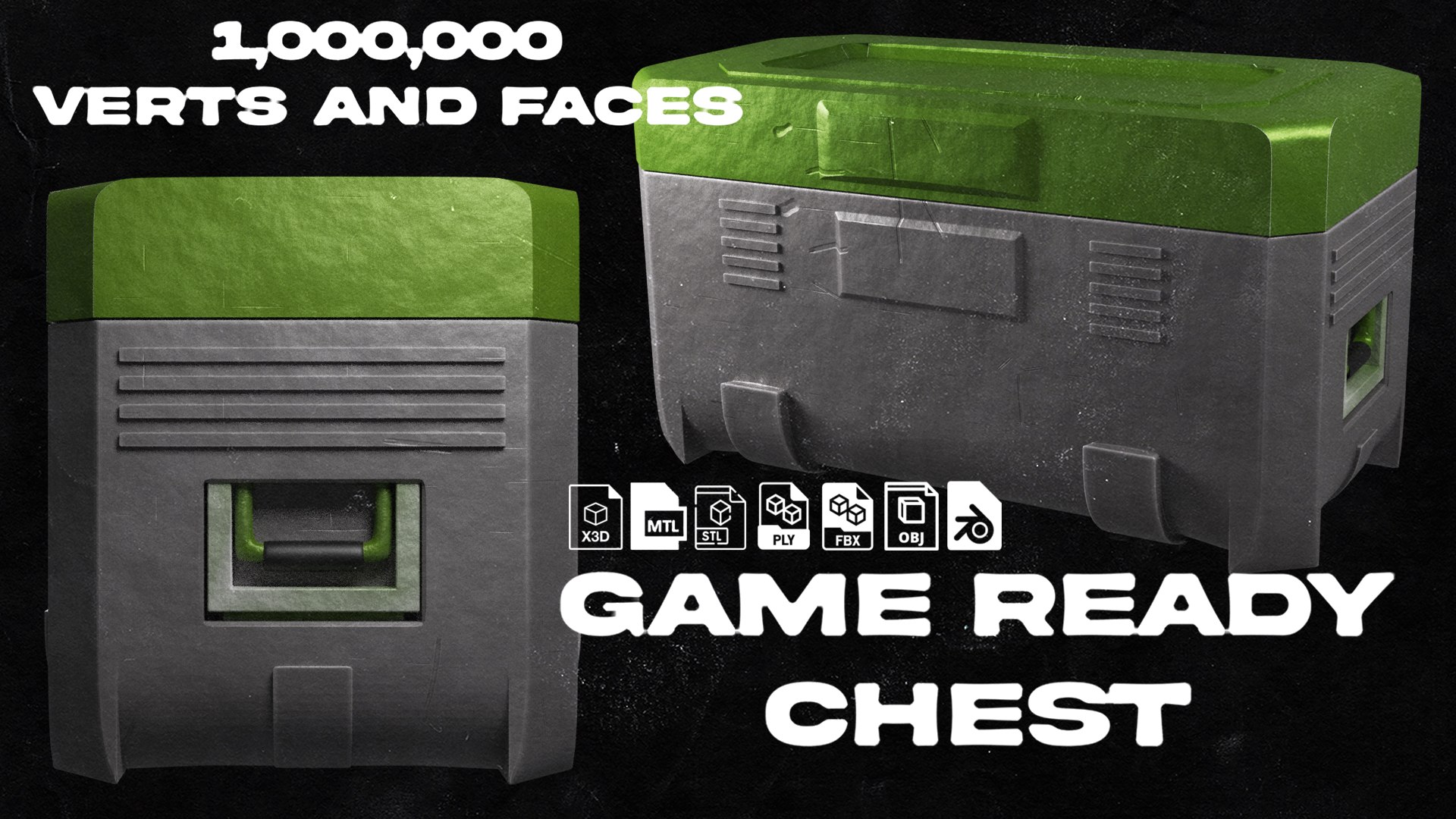 3D Chest Model - TurboSquid 1990057