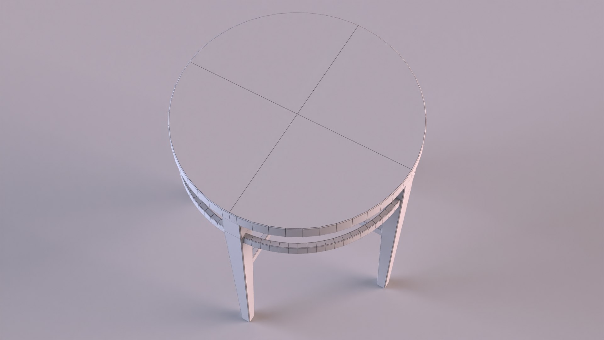 Craft Style Designer Side Table 3D Model - TurboSquid 2233638