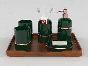 bath products 3D model