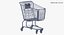 Shopping Cart Clean and Dirty 3D model
