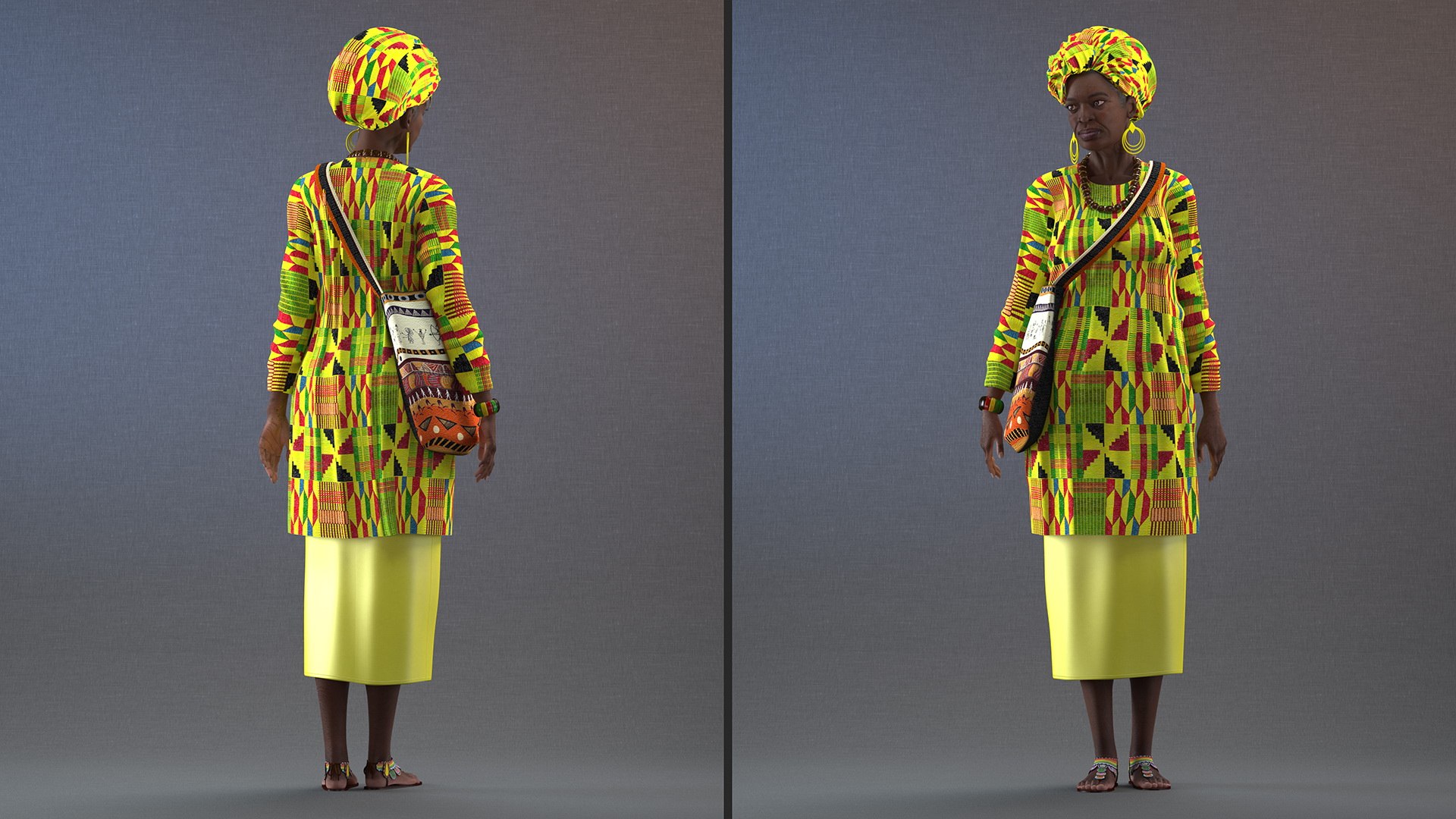 African Woman Wearing Traditional Clothes Standing Pose 3D model https://p.turbosquid.com/ts-thumb/fS/bgDdJk/BV/africanwomanwearingtraditionalclothesstandingposec4dmodel008/jpg/1670808319/1920x1080/fit_q87/d2b66e9a11c845ce0881712339f19b5a141dac66/africanwomanwearingtraditionalclothesstandingposec4dmodel008.jpg