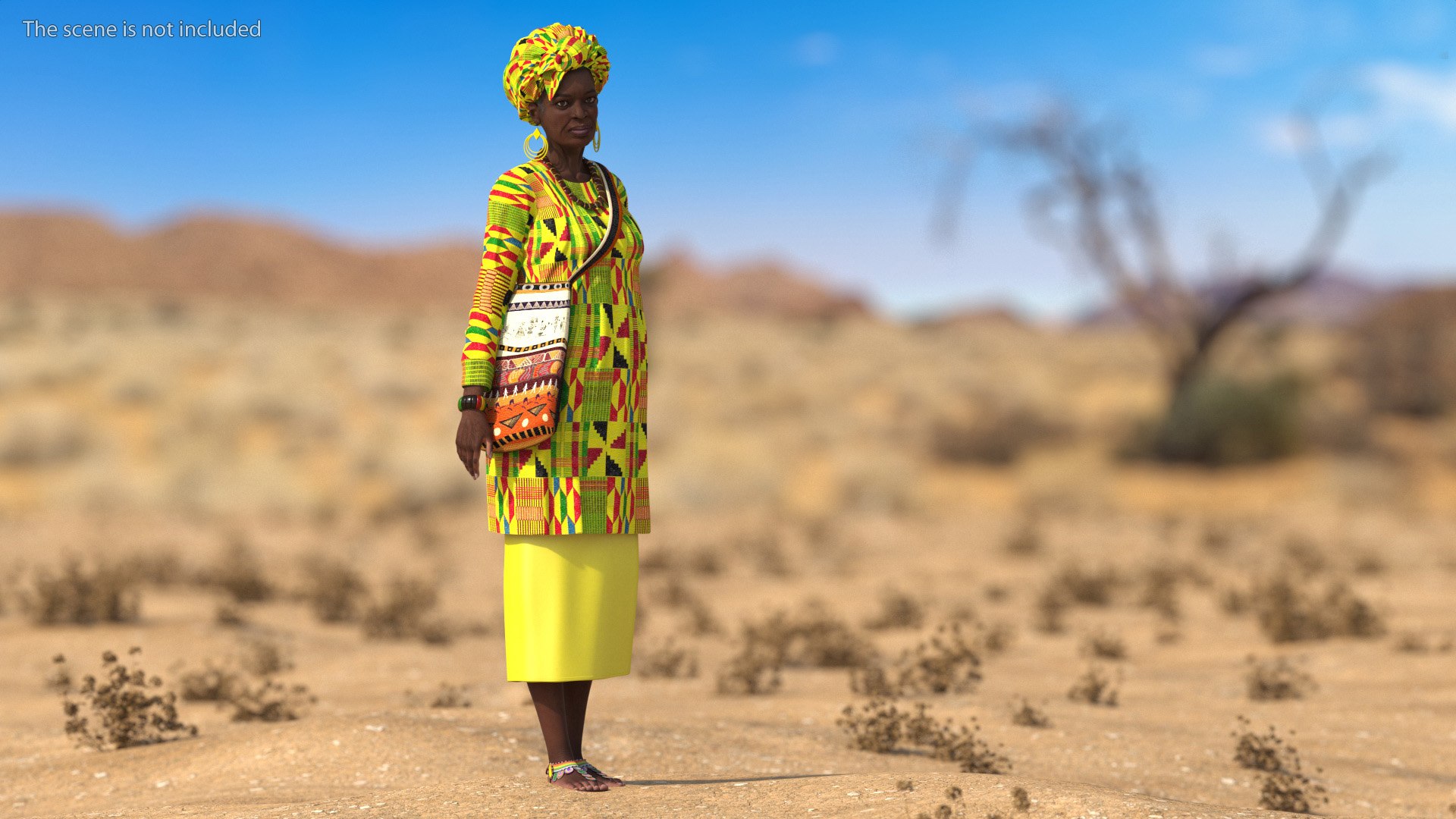 African Woman Wearing Traditional Clothes Standing Pose 3D model https://p.turbosquid.com/ts-thumb/fS/bgDdJk/ih/africanwomanwearingtraditionalclothesstandingposec4dmodel002/jpg/1670808298/1920x1080/fit_q87/93aaa43e3f3c7f89936147e1b400bf2ead589b19/africanwomanwearingtraditionalclothesstandingposec4dmodel002.jpg