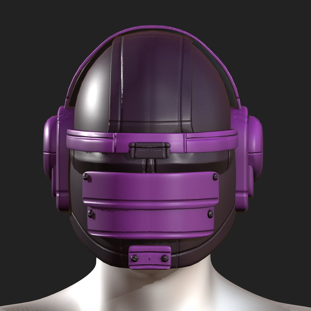 Gas mask helmet 3D model - TurboSquid 1602822