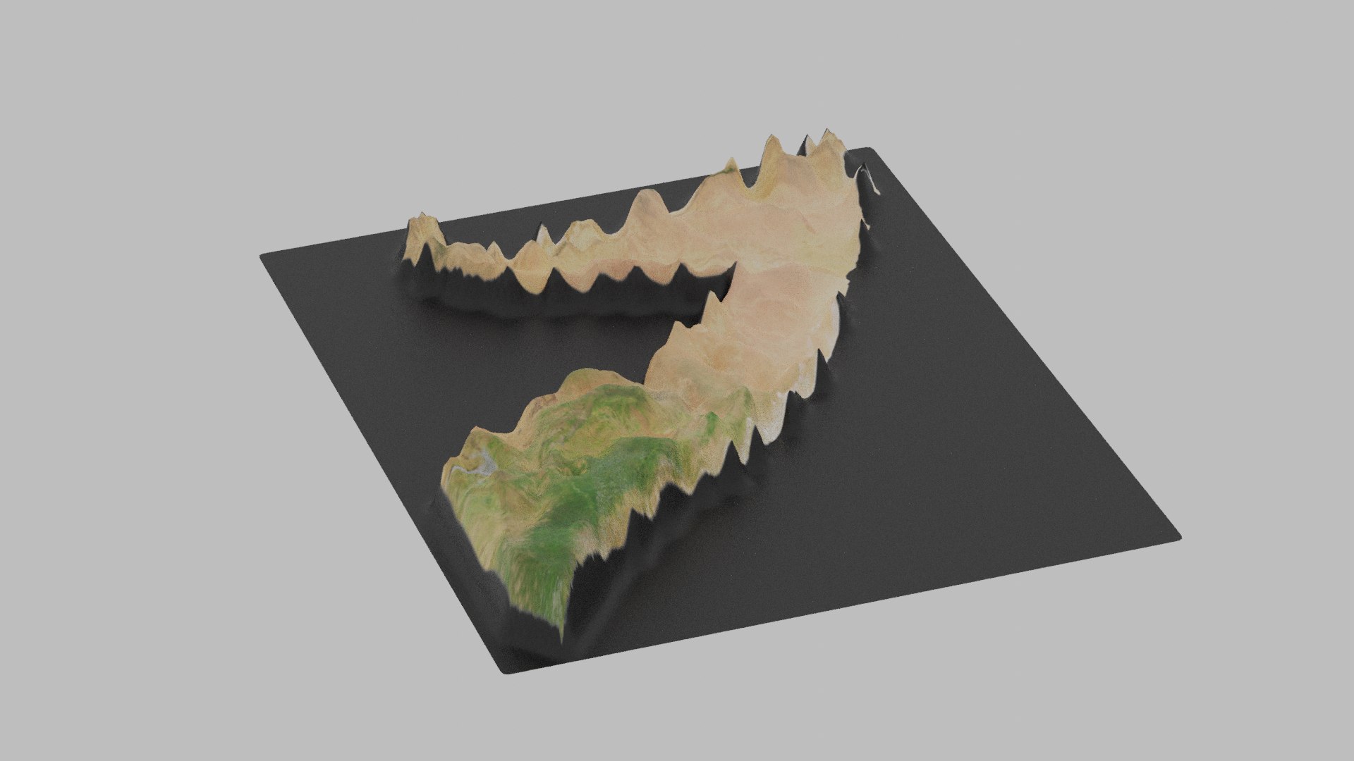 3D Model Somalia Map Country - TurboSquid 2076353