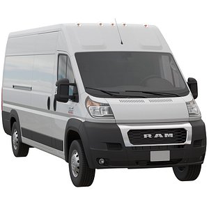3D RAM PROMASTER 2500 Cargo Van 159 MAXI model