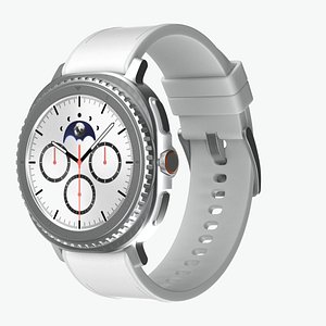 3D Samsung Galaxy Watch 8 Classic White