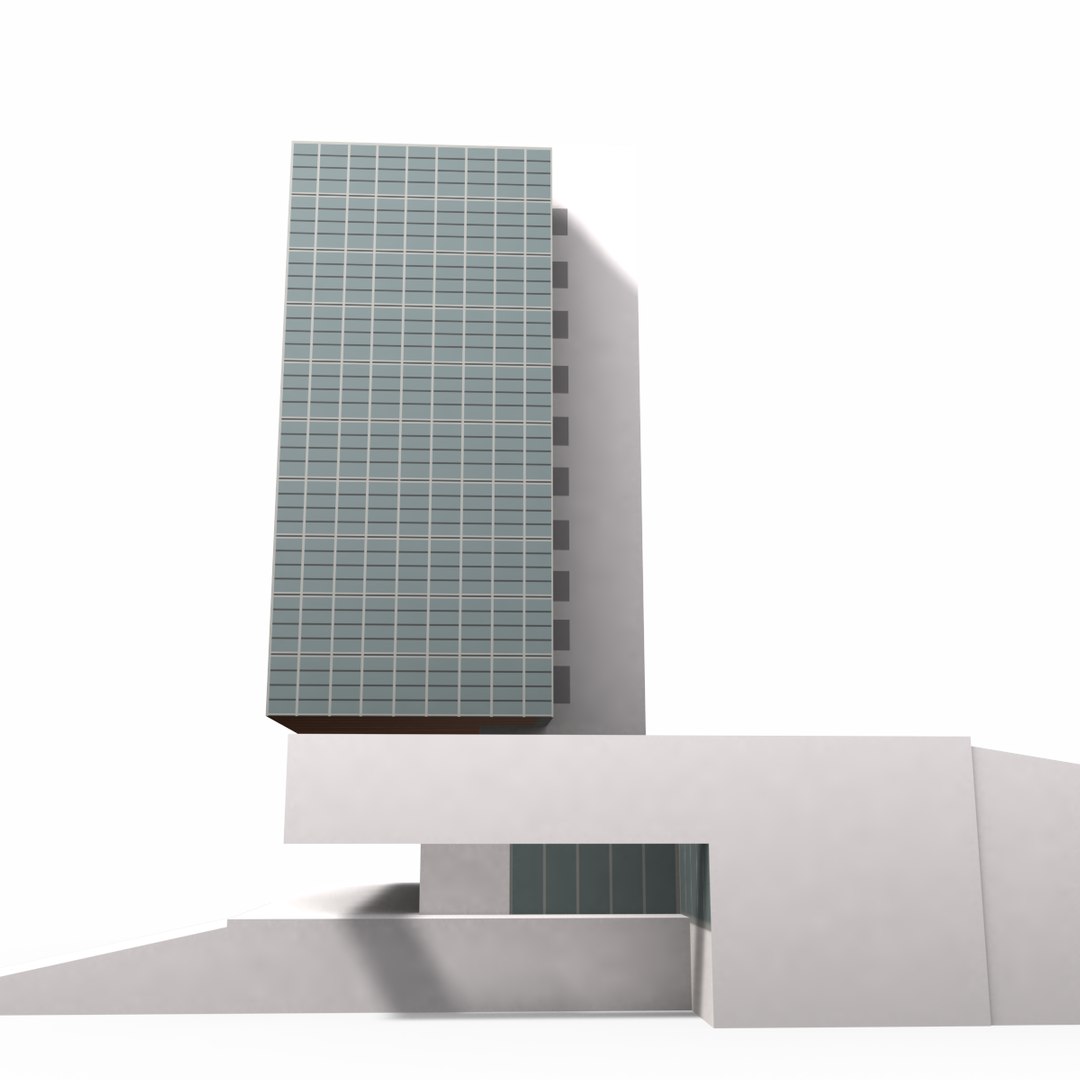 Building Castelar 3d Max