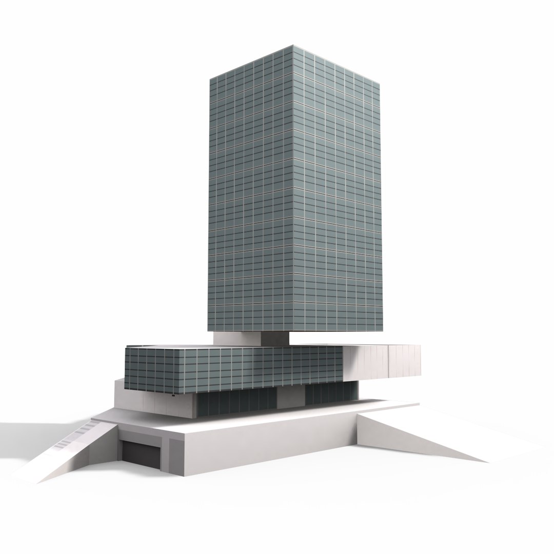 Building Castelar 3d Max