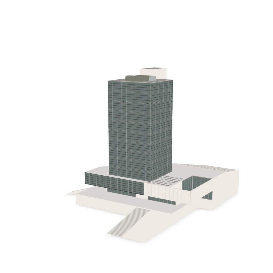 Building Castelar 3d Max