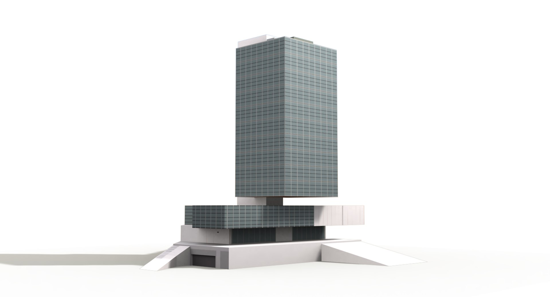Building Castelar 3d Max
