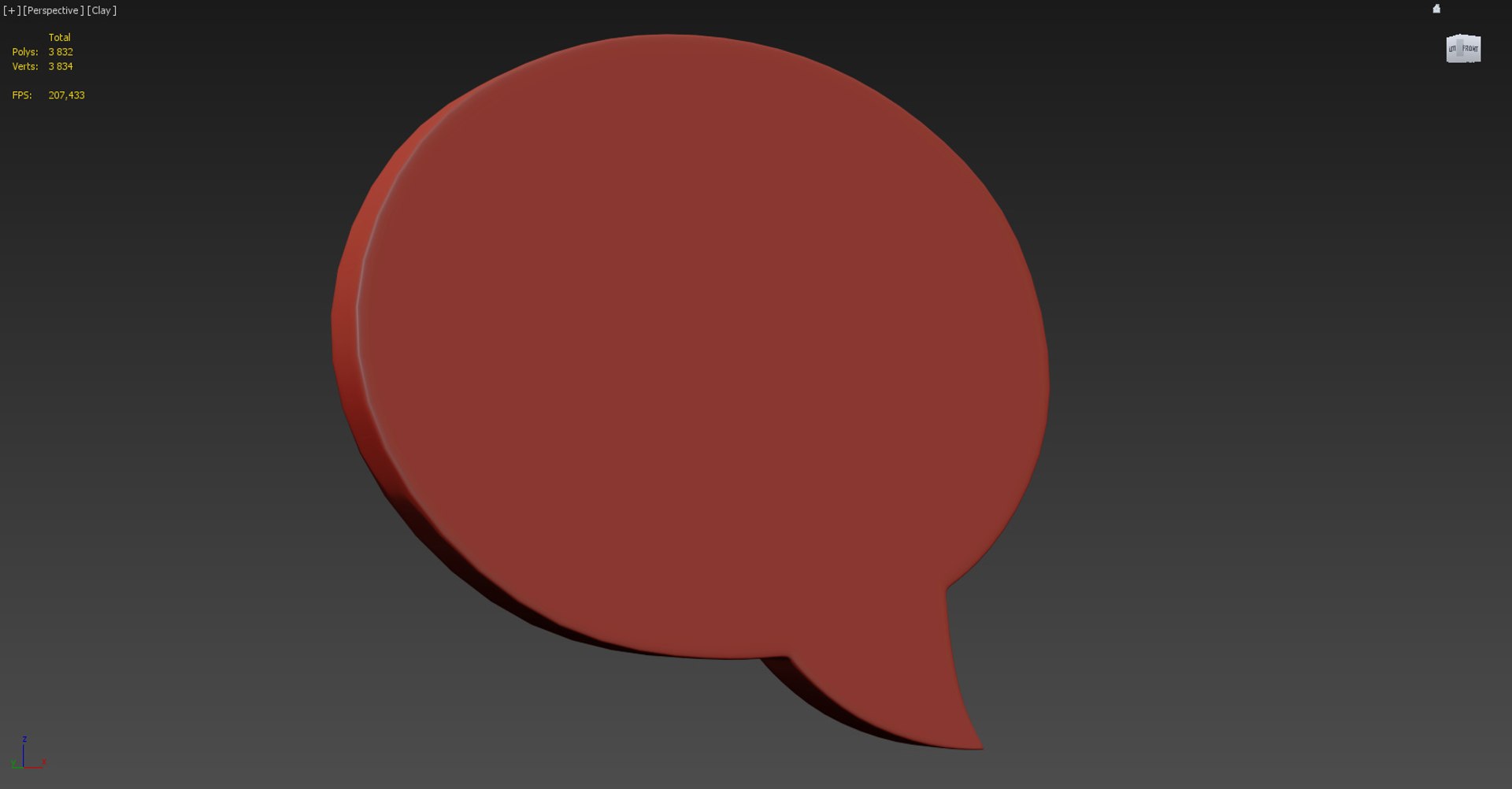 3D chat icon model - TurboSquid 1864566