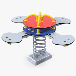 Outdoor Playground Flower Springer