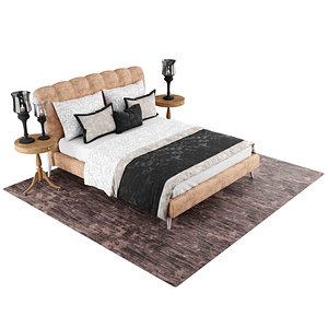bedroom-set-blend-model 3D