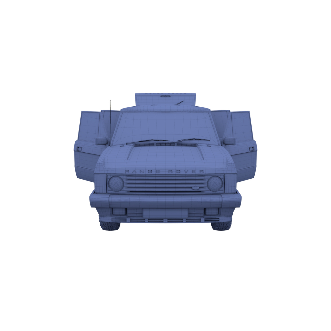 Rover Range Rhd Interior 3D Model - TurboSquid 1588708
