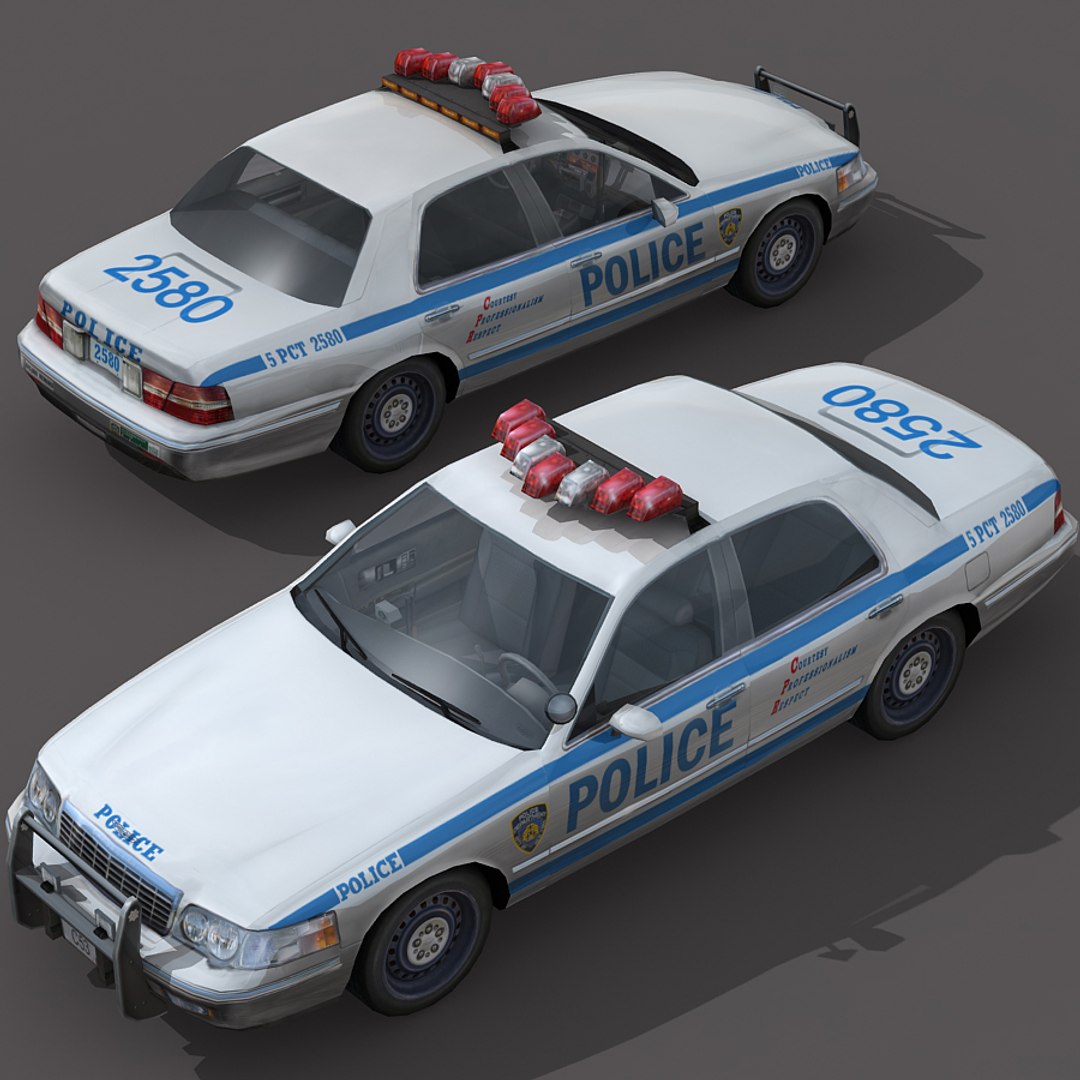 Car New York City 3d Model