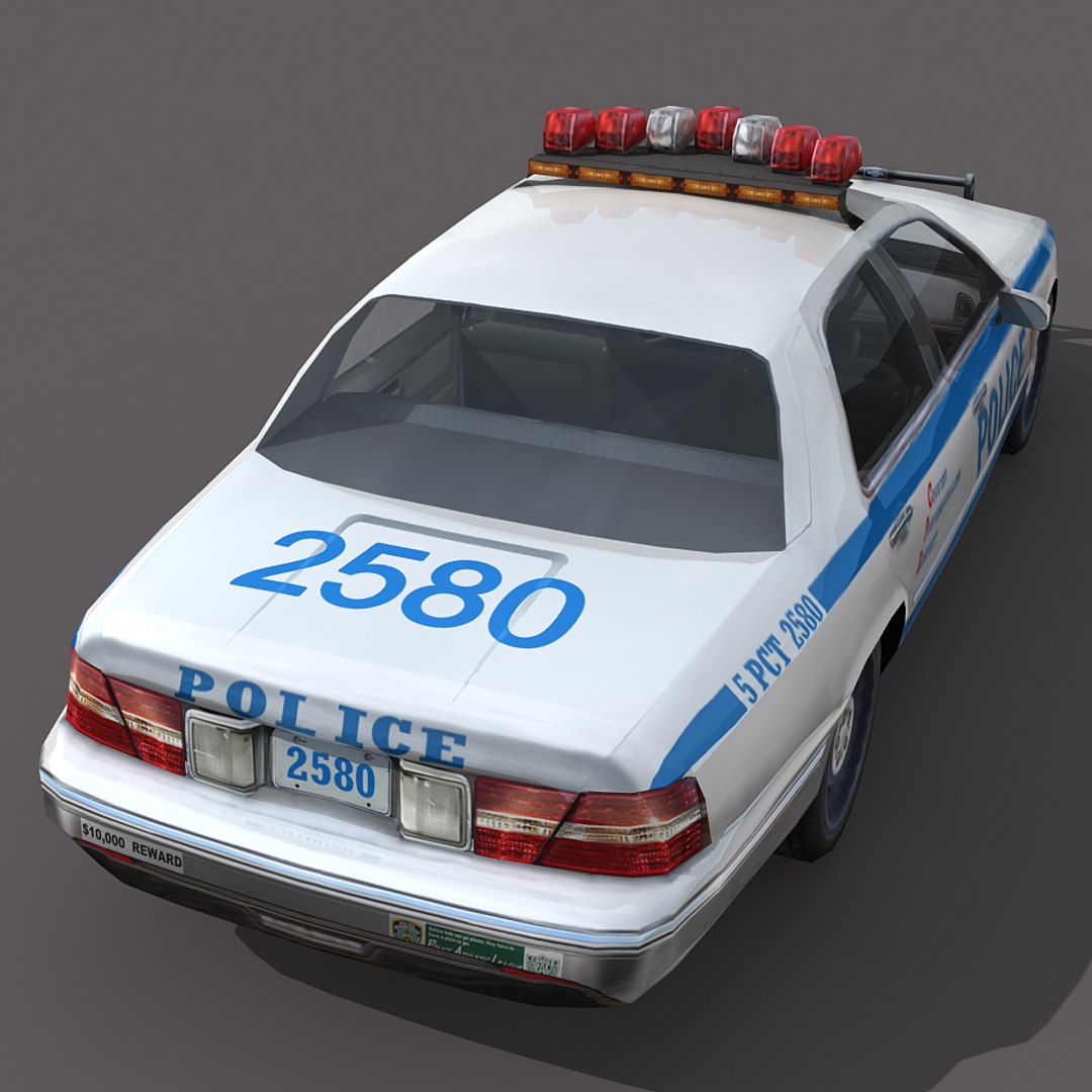 Car New York City 3d Model