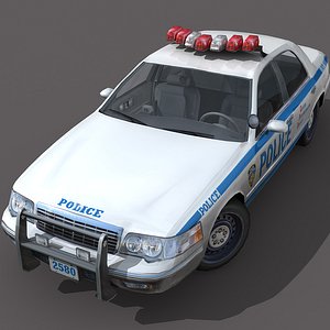 car new york city 3d model