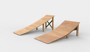 3D model freestyle Ramps 3D model