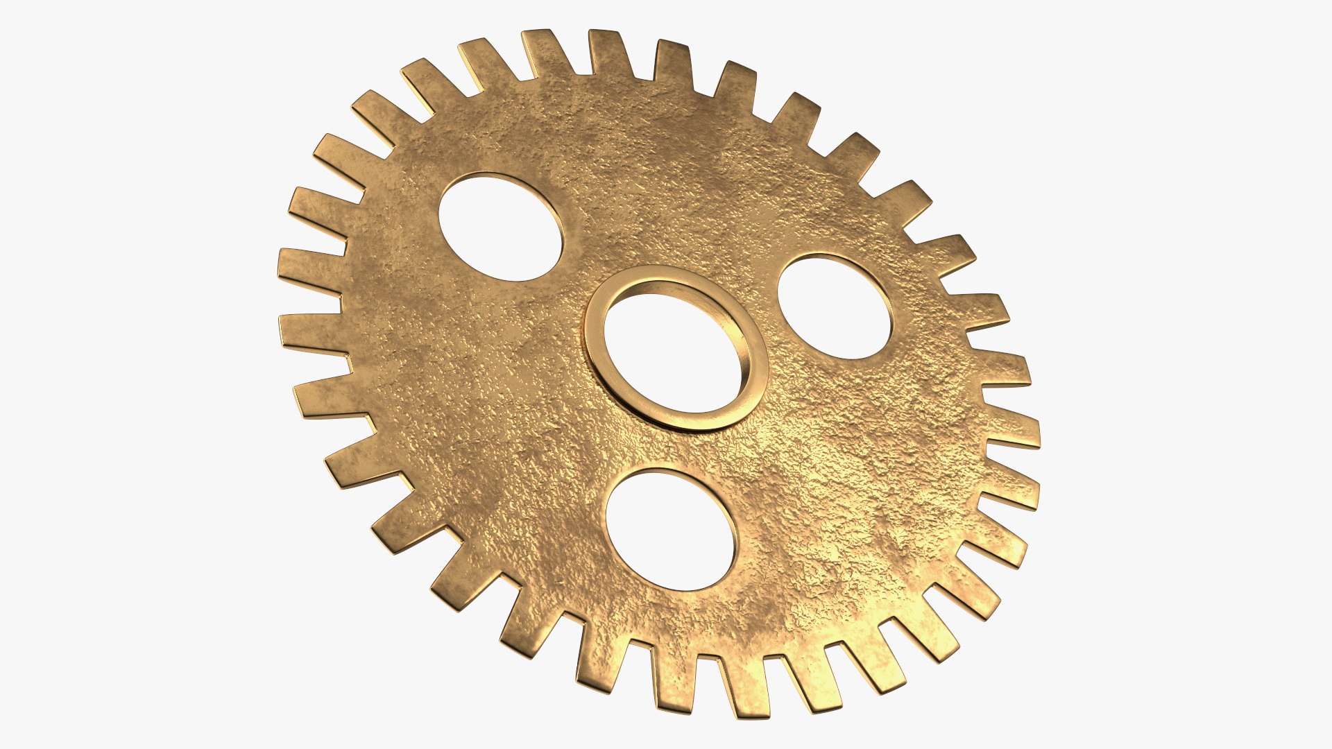 Spur Gears 3D model preview