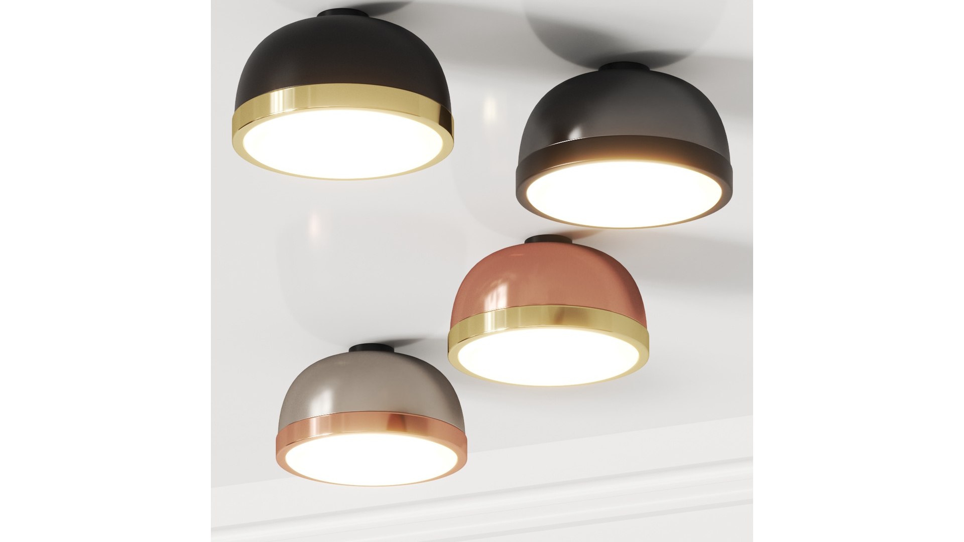 Tooy Molly Ceiling Lamp 3D Model - TurboSquid 2642723