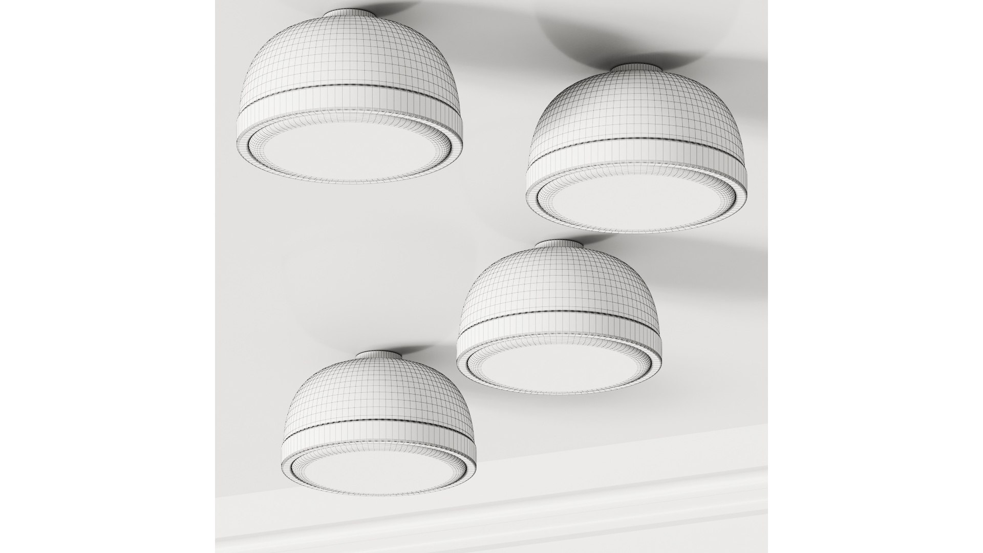 Tooy Molly Ceiling Lamp 3D Model - TurboSquid 2642723