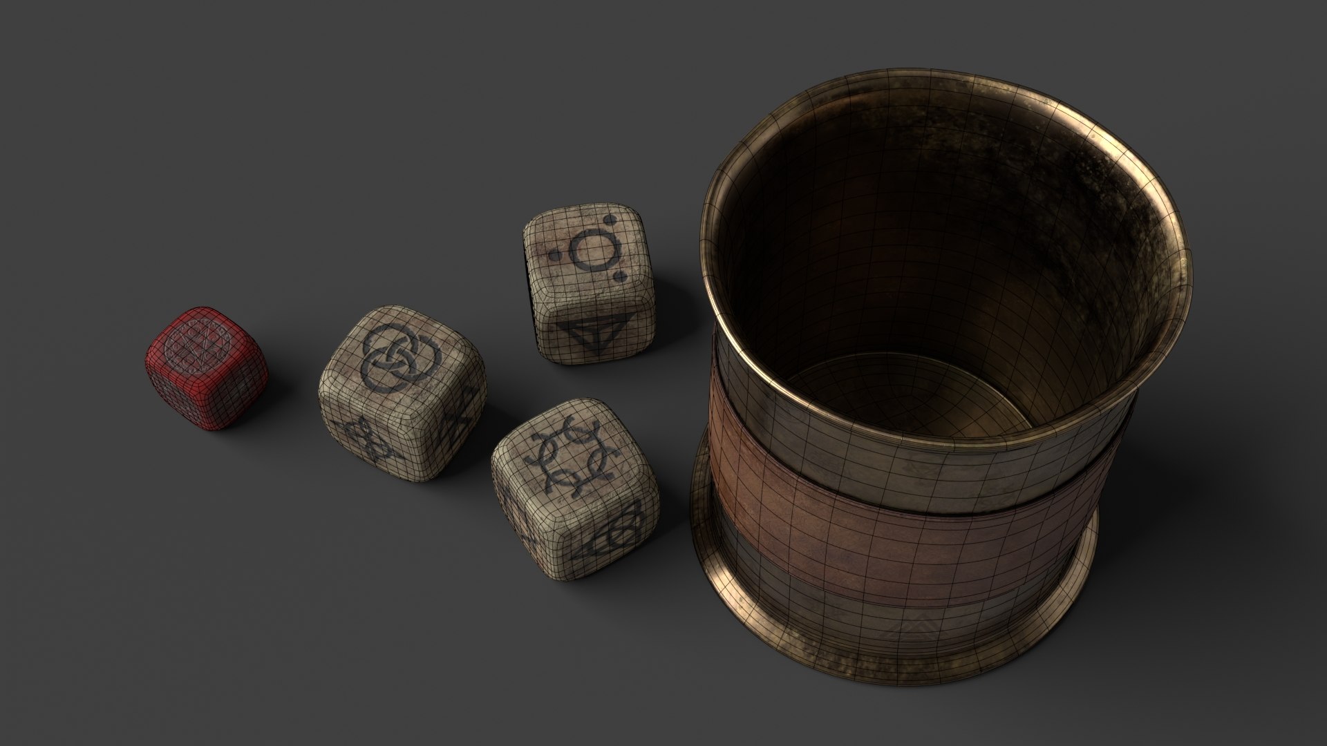 Dice of Divination 3D model https://p.turbosquid.com/ts-thumb/fT/75cqQF/4V/wire_0003/jpg/1633505123/1920x1080/fit_q87/2281fc80eadf90f878824a70880f5f275416e391/wire_0003.jpg