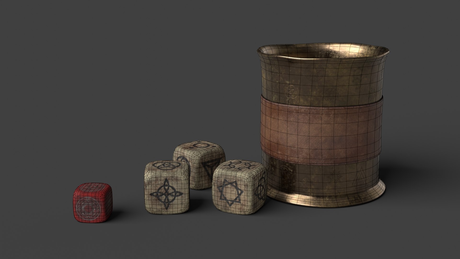 Dice of Divination 3D model https://p.turbosquid.com/ts-thumb/fT/75cqQF/PZ/wire_0001/jpg/1633505138/1920x1080/fit_q87/ea9a2928fdcf966a46f66dc585f89fc9f20938d3/wire_0001.jpg