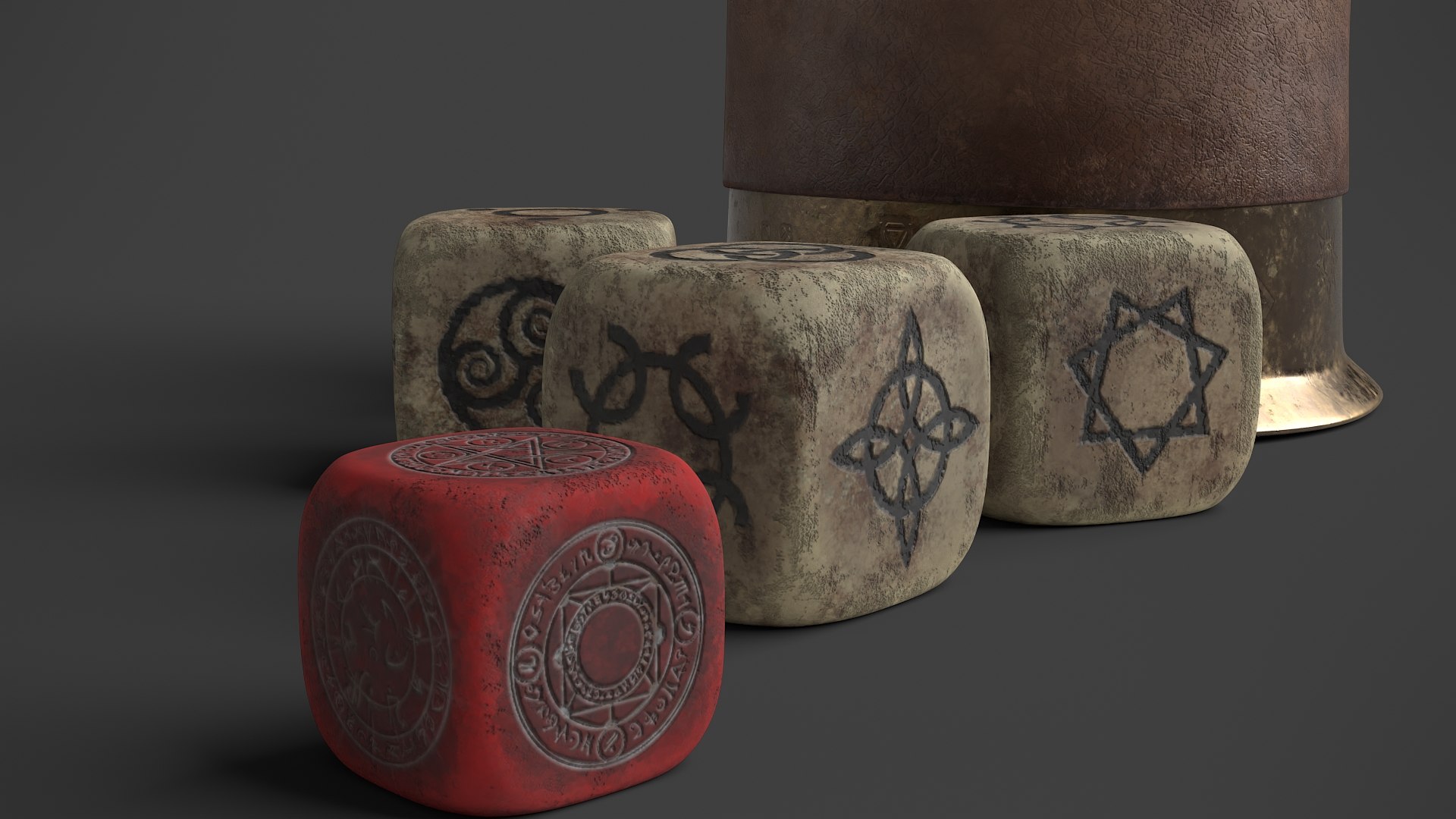 Dice of Divination 3D model https://p.turbosquid.com/ts-thumb/fT/75cqQF/tS/preview_0009/jpg/1633505146/1920x1080/fit_q87/3c9da37a614bf7ce26f336ccb5c9c50c36a6eb2f/preview_0009.jpg