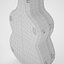 visesnut guitar case 3d model