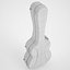 visesnut guitar case 3d model