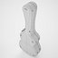 visesnut guitar case 3d model