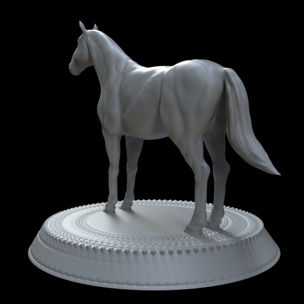 3D HORSE Miniature printable model - TurboSquid 2036076