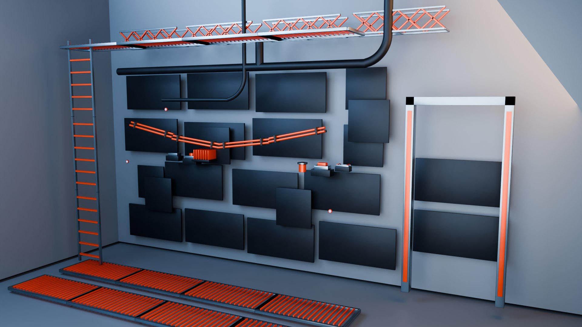 Sci-Fi Hard Surface Kitbash Pack - Panels Greebles Pipes Gears Pistons Truss Grating 3D model https://p.turbosquid.com/ts-thumb/fT/DqH1h9/HS/render_01_hero/png/1790903083/1920x1080/fit_q87/339eae6ed8e5bbd7c9416794f107fe65645211e2/render_01_hero.jpg