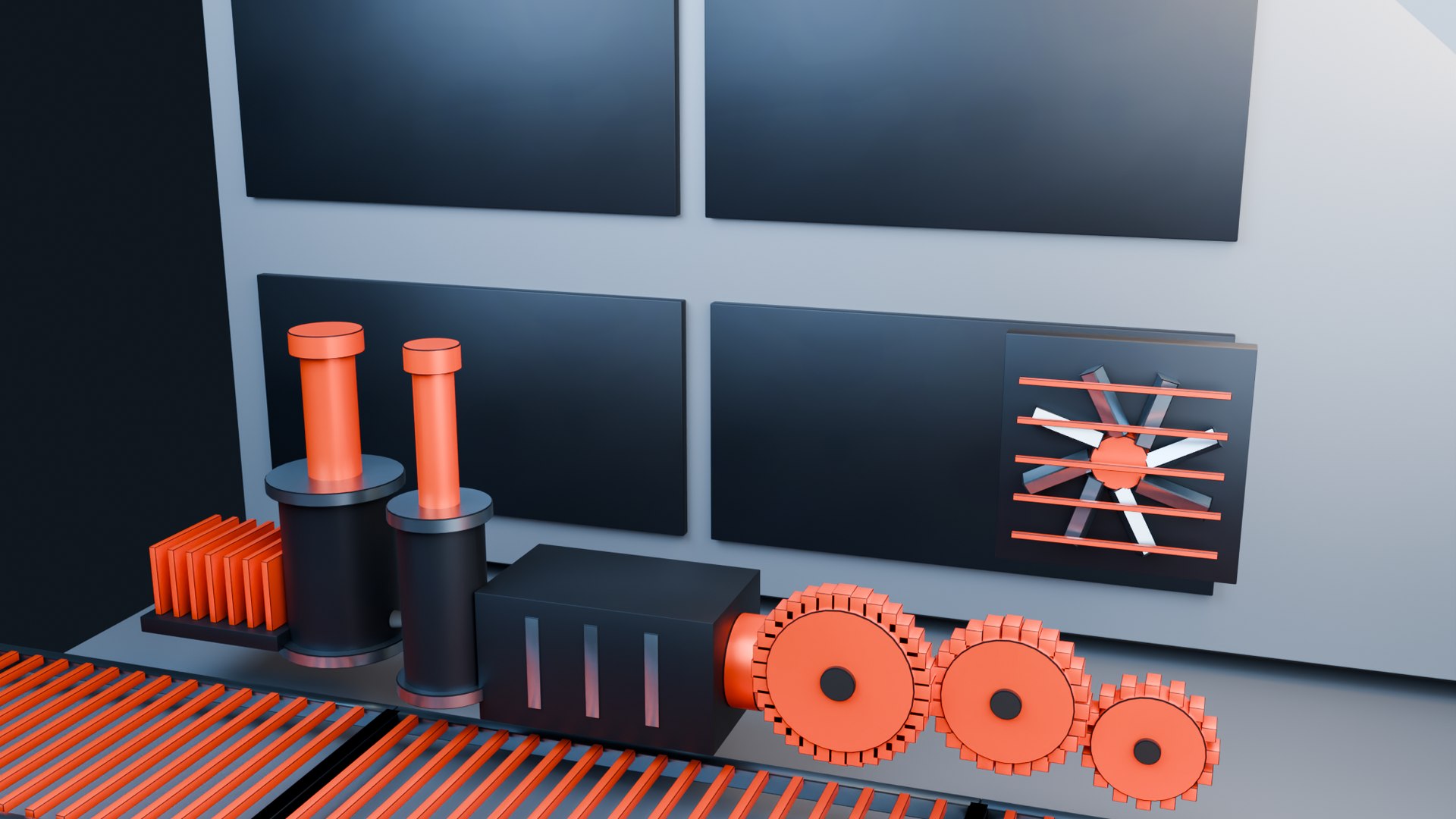 Sci-Fi Hard Surface Kitbash Pack - Panels Greebles Pipes Gears Pistons Truss Grating 3D model https://p.turbosquid.com/ts-thumb/fT/DqH1h9/yZ/render_02_aci_on/png/1790903083/1920x1080/fit_q87/96f952225fd43a3eca9194c60369b51b15b18c16/render_02_aci_on.jpg