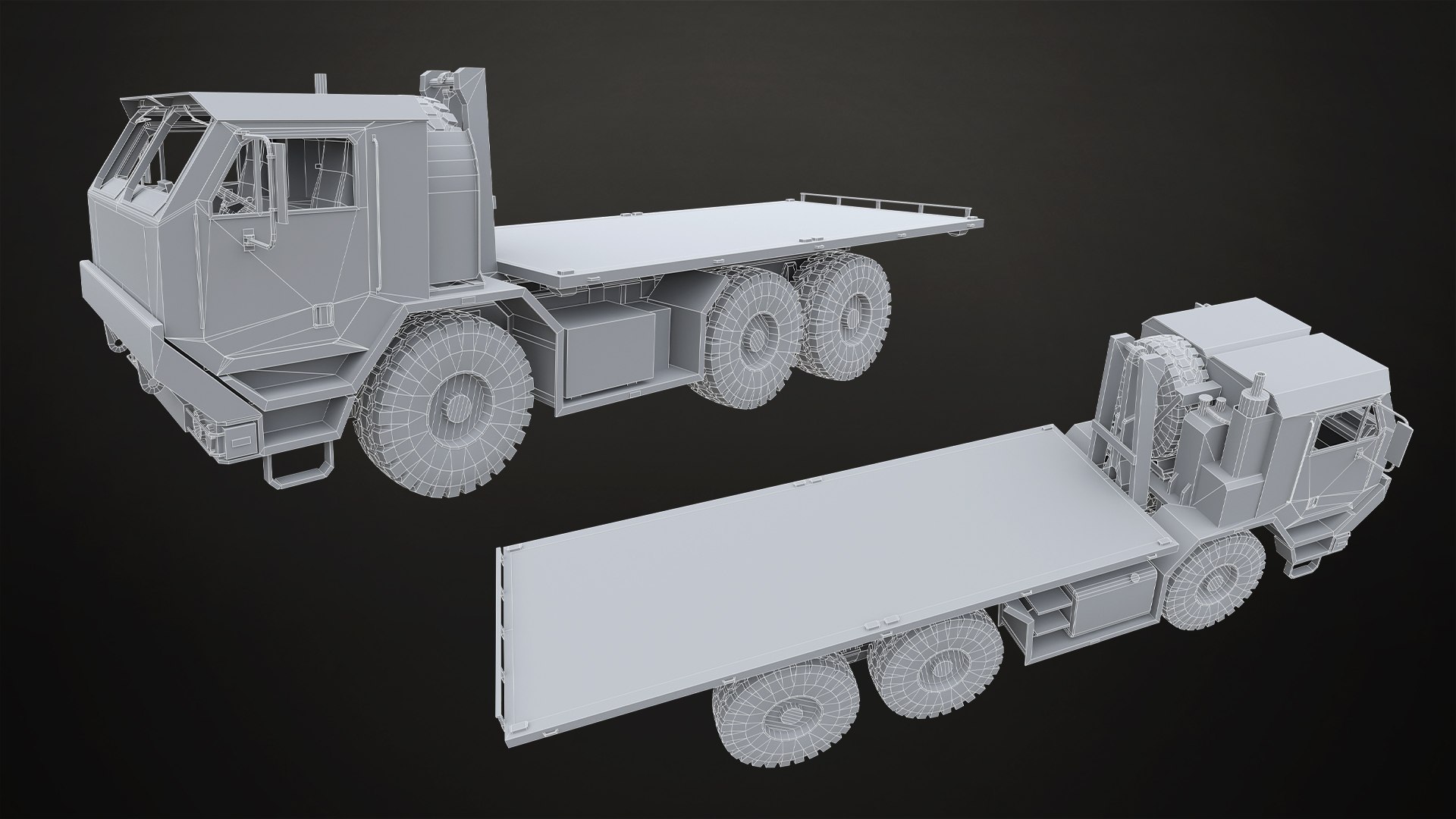 3D Military Truck V1 - Pack 1 model https://p.turbosquid.com/ts-thumb/fT/JjXmWC/1Z/militarytruckpack1_wireframe02/jpg/1753956762/1920x1080/fit_q87/329134bc684a1c1318c251f109aaf9c4c52dd884/militarytruckpack1_wireframe02.jpg