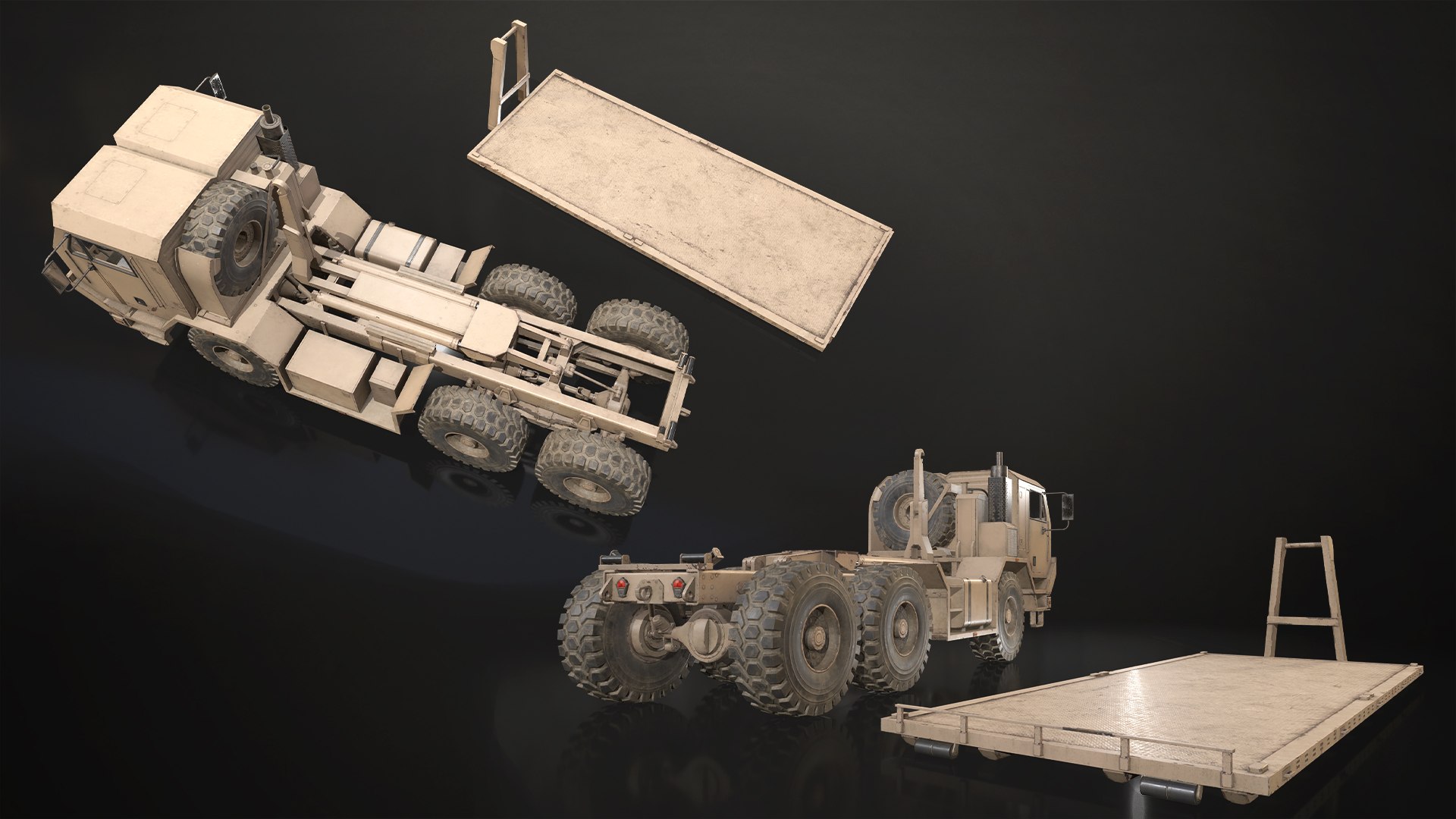 3D Military Truck V1 - Pack 1 model https://p.turbosquid.com/ts-thumb/fT/JjXmWC/81/militarytruckpack1_11/jpg/1753956719/1920x1080/fit_q87/ad58db068a4b4903261dbe3a4158cd61f3840f9f/militarytruckpack1_11.jpg