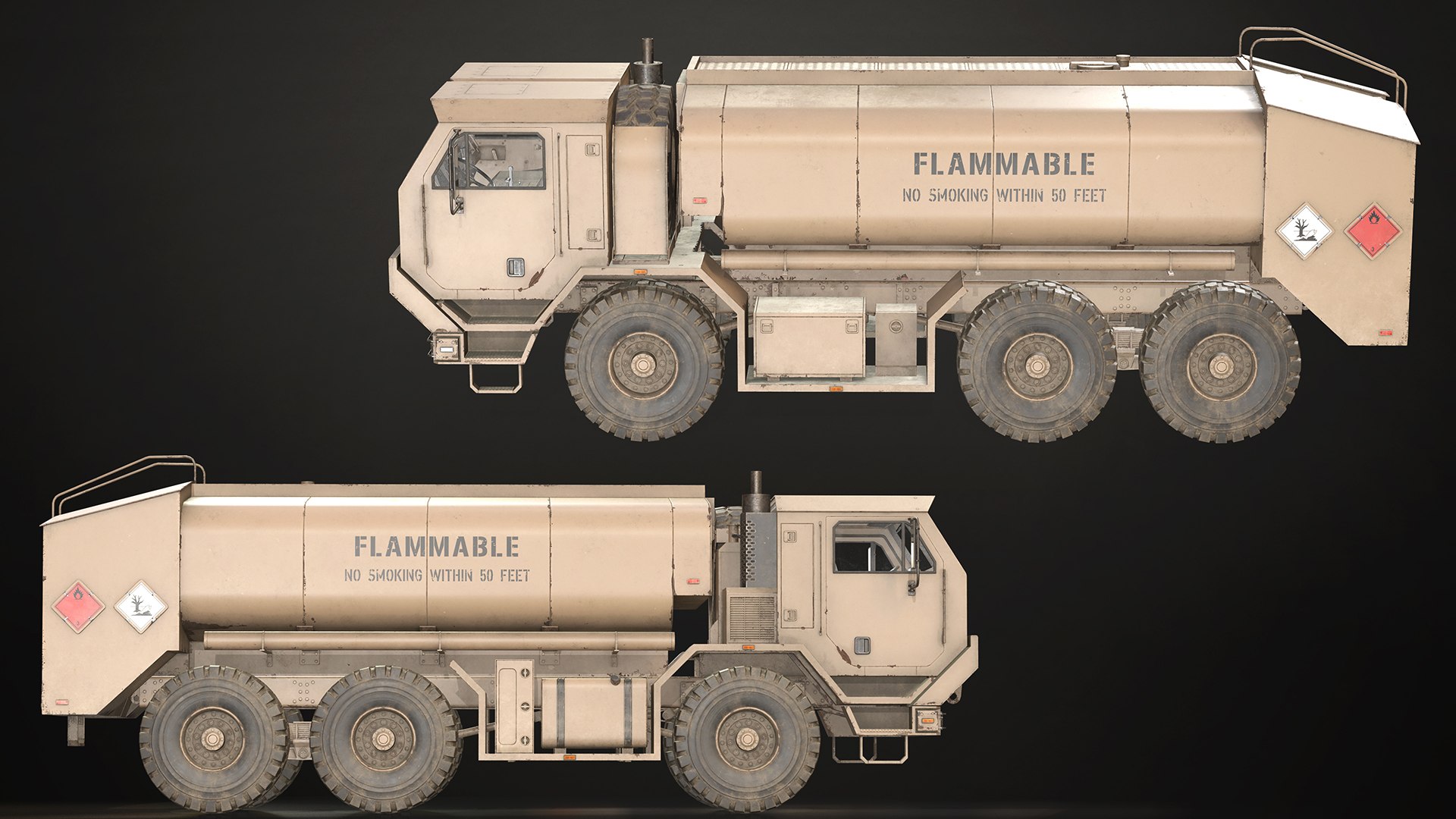 3D Military Truck V1 - Pack 1 model https://p.turbosquid.com/ts-thumb/fT/JjXmWC/SK/militarytruckpack1_08/jpg/1753956719/1920x1080/fit_q87/c759346f6c42eea6e15ed55be8bdf54a85d7b87b/militarytruckpack1_08.jpg