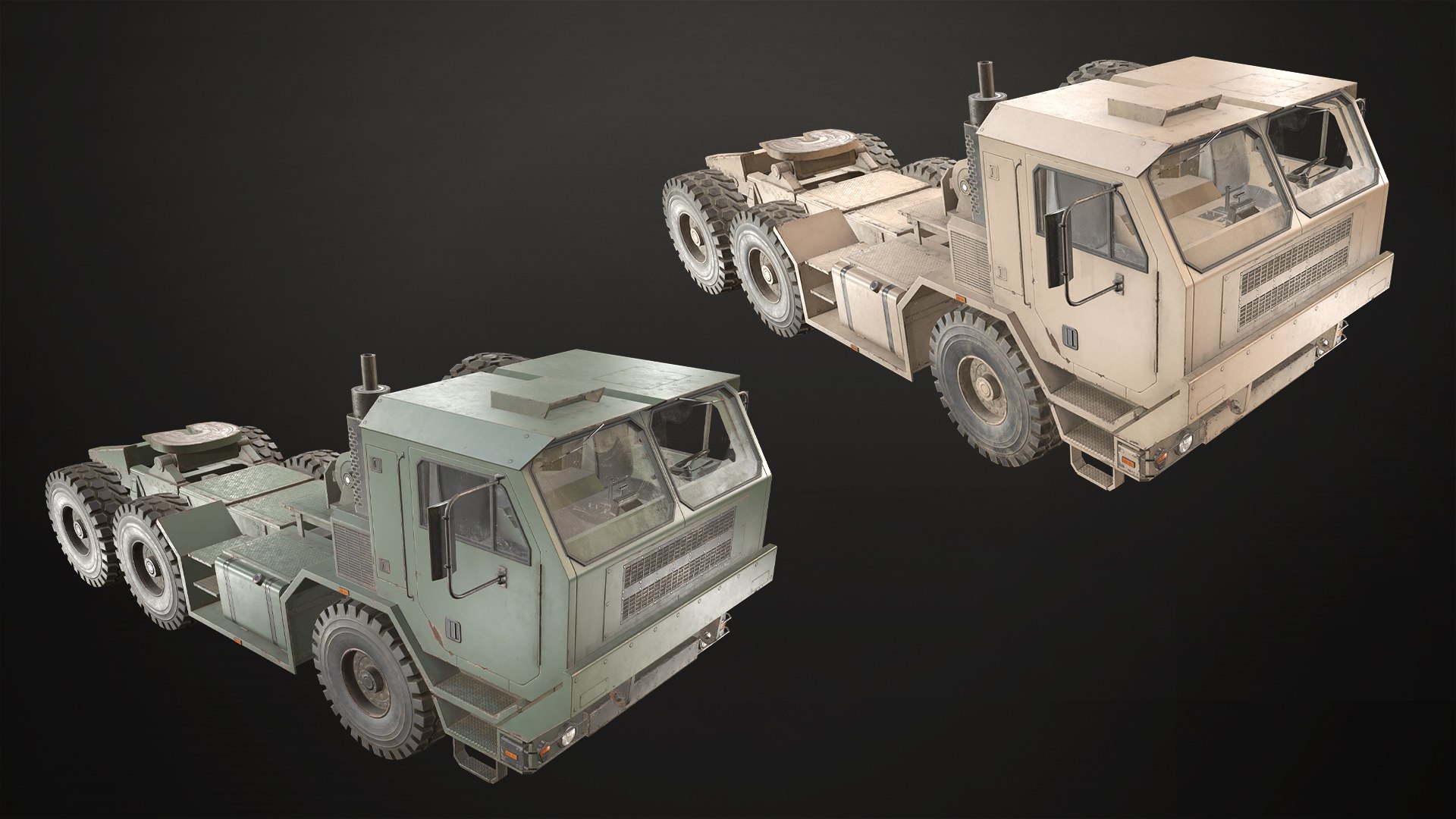 3D Military Truck V1 - Pack 1 model https://p.turbosquid.com/ts-thumb/fT/JjXmWC/Zm/militarytruckpack1_02/jpg/1753956716/1920x1080/fit_q87/cbe44c1df9da8aa48c13c459cd7c6f446eedbdc0/militarytruckpack1_02.jpg