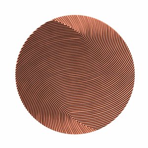 Domingos totora wall decor by gardeco 3d model