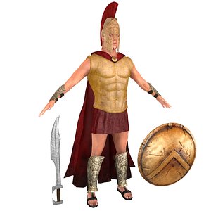 spartan warrior model